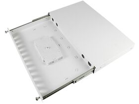 TRACOM® 24SC-DLX-1U 19" Sliding Patch Panel