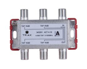 TRIAX® ACT-416 Tap 4-Way 16dB 1GHz