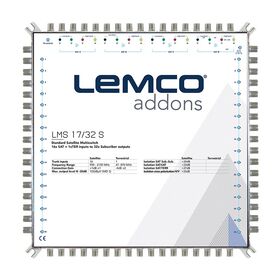 LEMCO® LMS-1732S Multiswitch 17x32, External PSU (included)