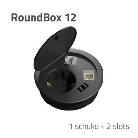 OPENETICS® ROUNDBox 12 Modular Flush Mount Box