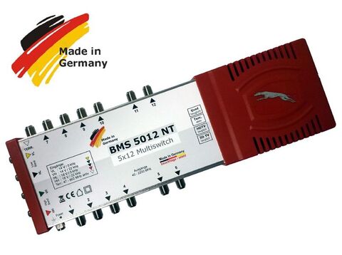 BAUCKHAGE® BMS-5012-NT Multiswitch w/ PSU