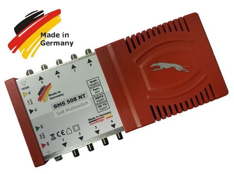 BAUCKHAGE® BMS-508-NT Multiswitch w/ PSU