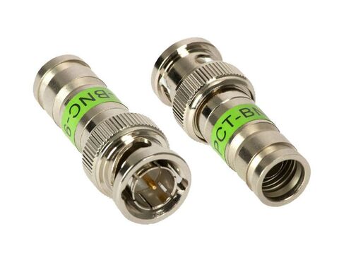 PCT® BNC-9 Compression Connector for CCTV RG-6 Cable