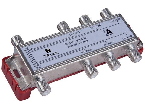 TRIAX® ACT-620 Tap 6-Way 20dB 1GHz