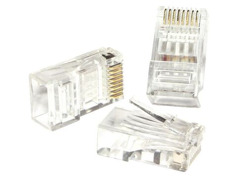 TRIAX® CAT6 UTP RJ45 8P8C Plug, 100-Pack