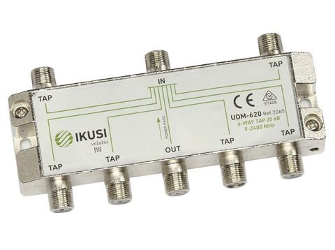 FAGOR® UDM-620 Tap 6-Way 20dB 2.4 GHz