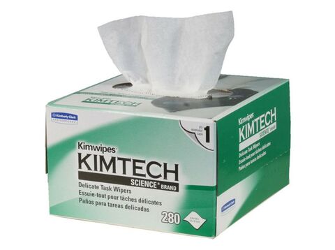 KIMTECH® Cleaning Wipes (Kimwipes™) – Lint-Free, Box of 280 Pieces