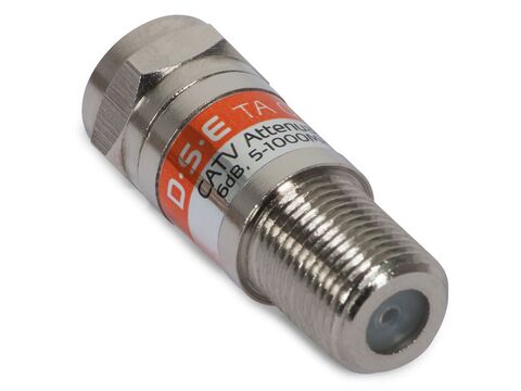 DSE® TA01-06 Fixed 6dB Attenuator 1 GHz