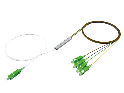 OPTON® PLC 1x4 Splitter Blockless SC/APC