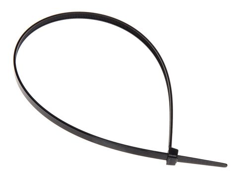 SAS® 3.6/200 Black Cable Ties, 100-Pack