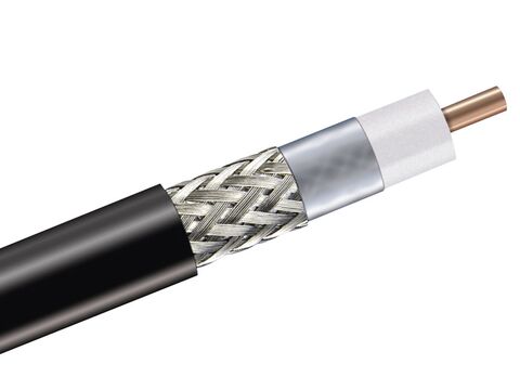 COMMSCOPE® CNT-400 Coaxial Cable 50 Ohm PE Black 50 m