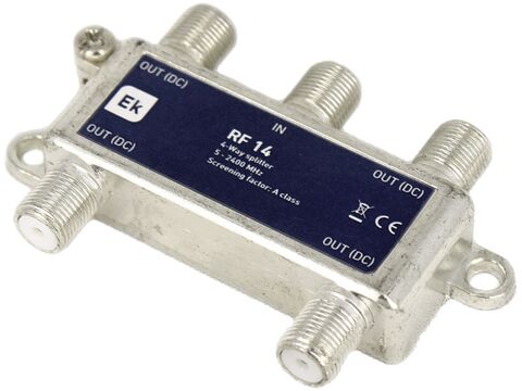 EKSELANS® RF-14 Coax Splitter 2.4 GHz