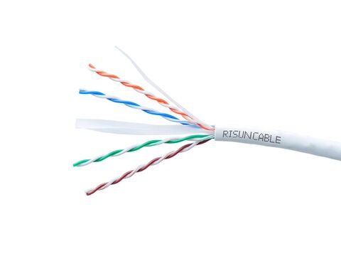 RISUN® CAT6 U/UTP CU LSZH Eca White 305 Mtr