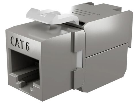 OPENETICS® CAT6 FTP RJ45 Slim Keystone Jack, Toolless
