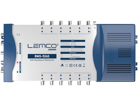 LEMCO® BMS-524S Multiswitch w/ PSU