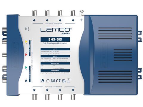LEMCO® BMS-58S Multiswitch w/ PSU