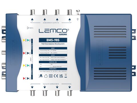LEMCO® BMS-98S Multiswitch w/ PSU