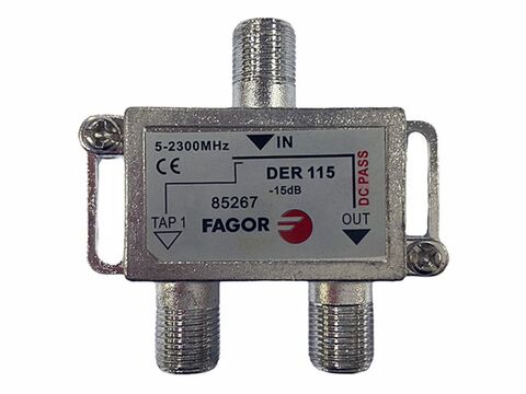 FAGOR® DER 115 Tap 1-Way 15dB 2.3 GHz