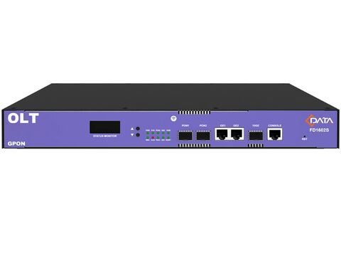 C-DATA® FD1602S-B1 Mini GPON OLT 2 Ports
