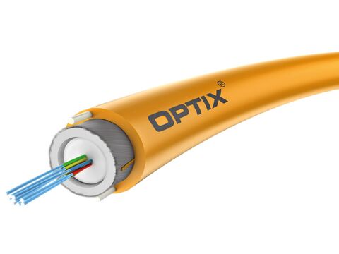 OPTIX® Cable DAC Z-XOTKtcdDb 12F G.652D Orange HDPE Fca 1000 m