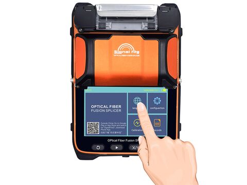 SIGNAL FIRE® AI-9 Optical Fiber Fusion Splicer 6 Motors Core Alignment