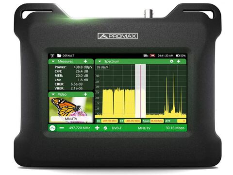 PROMAX® TV EXPLORER NG Universal TV and Spectrum Analyzer