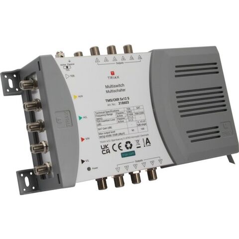 TRIAX® TMS/CKR 5x12S Multiswitch w/ PSU