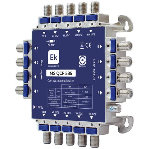 EKSELANS® MS-QCF-585 Multiswitch w/o PSU