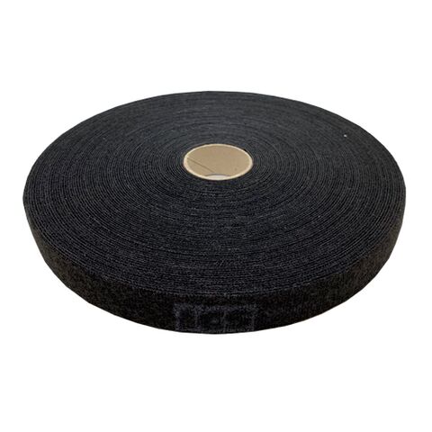 OPENETICS® 20 mm Black Hook & Loop Tape, 25 Mtr