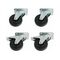 RENTRON® Caster Wheels Kit for 19" Floor Standing Cabinets