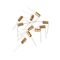 TRIAX® TOU-R75 Termination Resistor 75 Ohm, 10-Pack