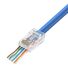 OPENETICS® CAT6A UTP RJ45 EZ Pass Through Plug, 100-Pack