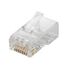 OPENETICS® CAT6 UTP RJ45 EZ Pass Through Plug, 100-Pack