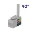 OPENETICS® CAT6 UTP RJ45 270º Slim Keystone Jack, White