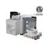 OPENETICS® CAT6A UTP RJ45 Slim Keystone Jack, Toolless, ETL Certificate