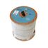 EKSELANS® CCR 96D-250 Coaxial Cables 75 Ohm, White LSZH Dca, Drum 250 m