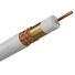EKSELANS® CCR 96D-250 Coaxial Cables 75 Ohm, White LSZH Dca, Drum 250 m