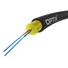 OPTIX® Cable AirFlow S-QOTKSdD 2F G.657A2 Black PU Eca 1000 m